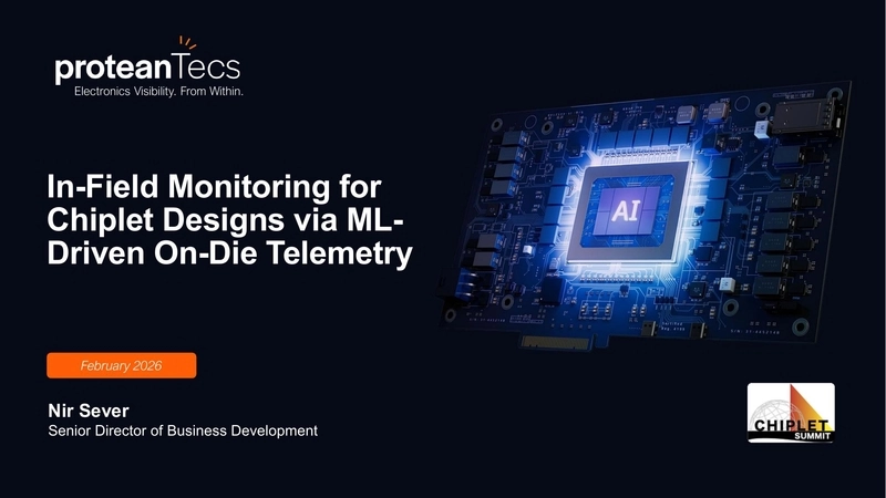 In-Field Monitoring of Chiplets via ML-Driven On-Die Telemetry