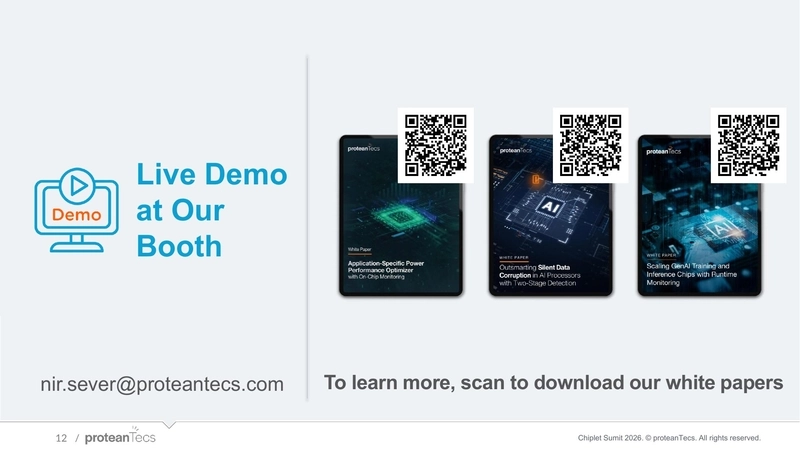 Live Demo at Our Booth