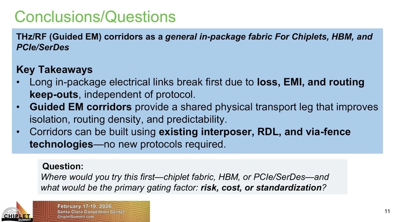 Conclusions/Questions