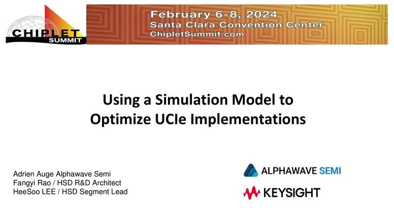 Using a Simulation Model to Optimize UCIe Implementations