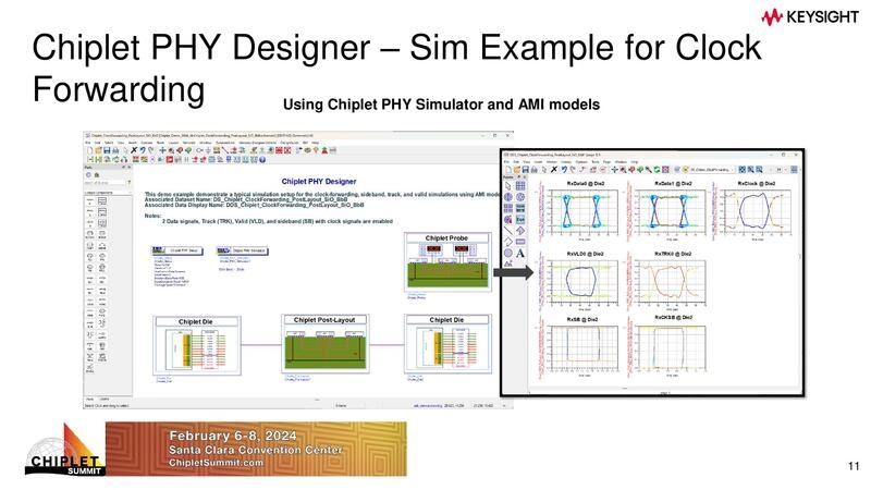 Sim Example for Clock Forwarding