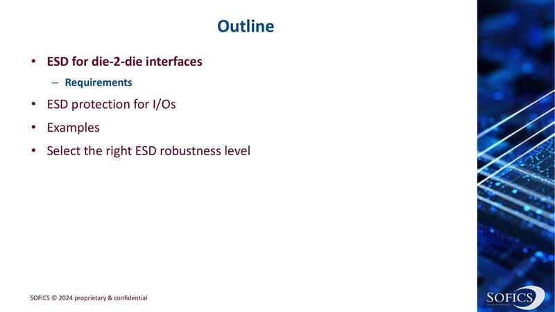 ESD for die-2-die interfaces