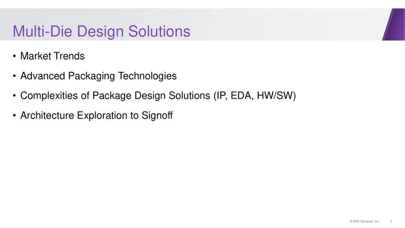 Multi-Die Design Solutions