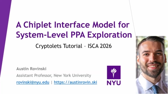 A Chiplet Interface Model for System-Level PPA Exploration