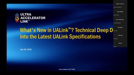 What's New in UALink? Technical Deep Dive into the Latest UALink Specifications