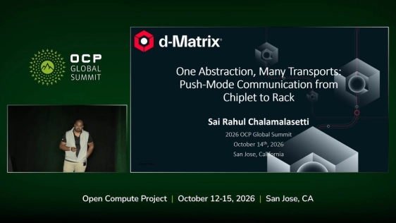 One Abstraction, Many Transports: Push-Mode Communication from Chiplet to Rack