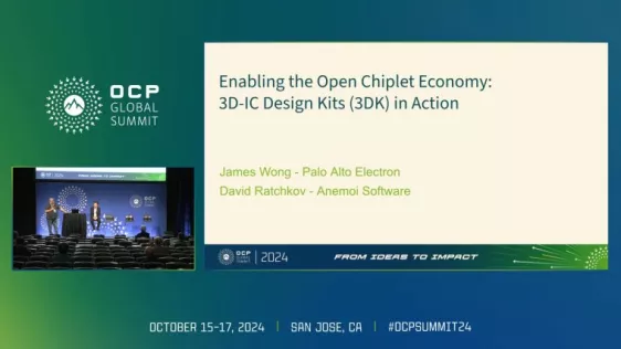 Enabling the Open Chiplet Economy: 3D IC Design Kits (3DK) in Action