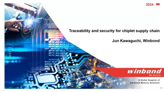 Traceability and Security for Chiplet Supply Chain