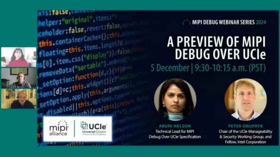 MIPI Debug Webinar Series: A Preview of MIPI Debug Over UCIe