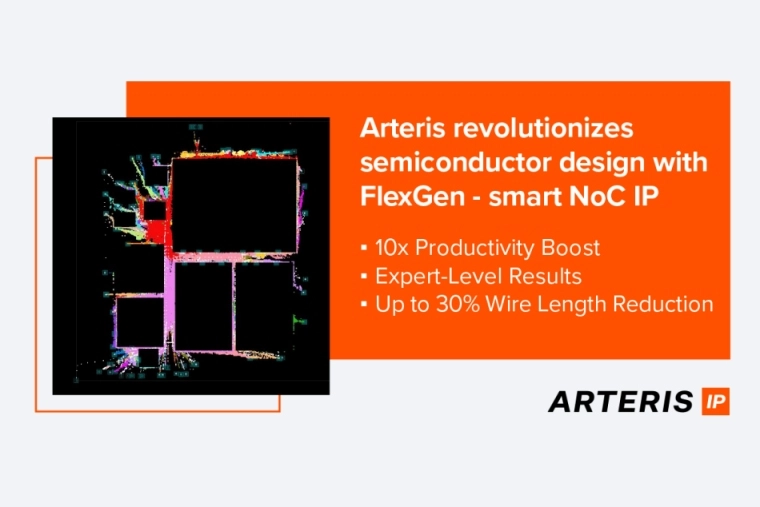 Arteris Revolutionizes Semiconductor Design with FlexGen – Smart Network-on-Chip IP Delivering Unprecedented Productivity Improvements and Quality of Results